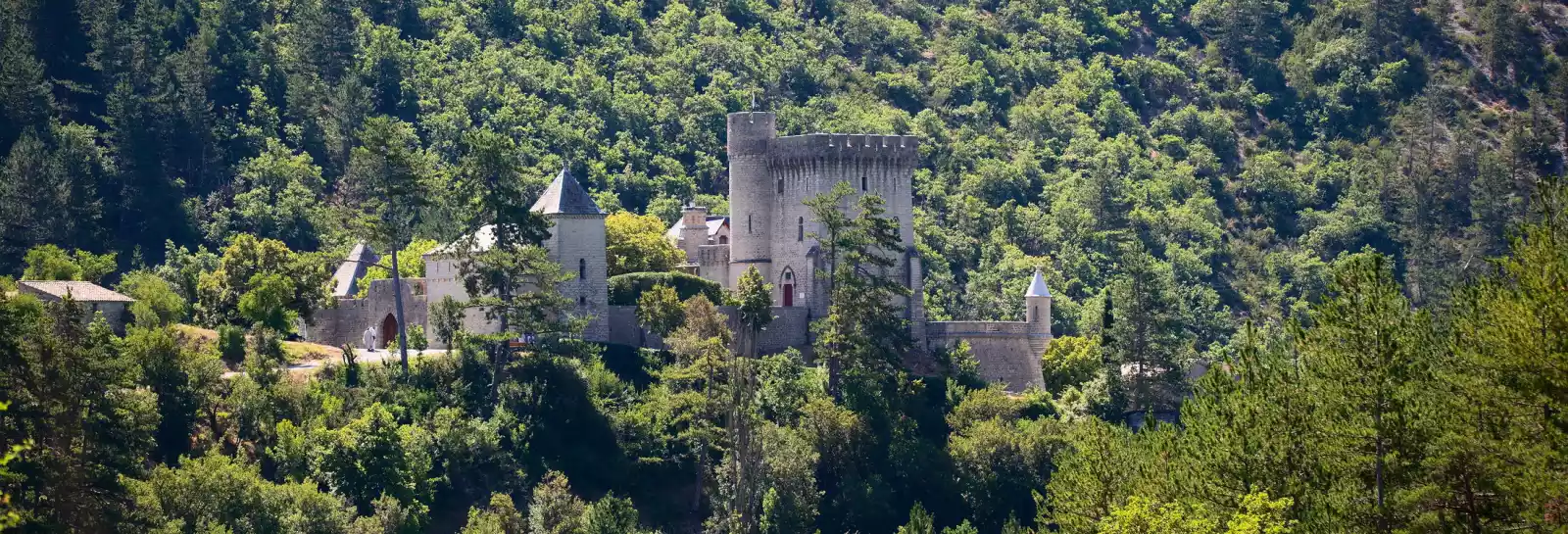 Le ch&acirc;teau d'Aulan