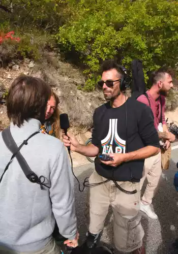 Radio trottoir en rollers