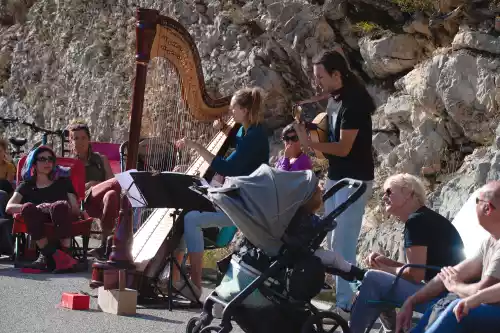 Lyra Duo harpe et mandoline, d&eacute;tente musicale
